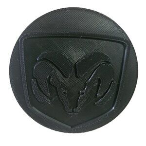 Dodge Ram Durango 1500 Black Cover Plug Cap Hitch Trailer Towing No Pin Push in